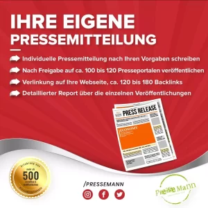 Pressemitteilung erstellen & veröffentlichen